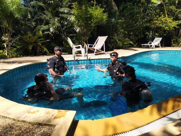 Scuba Diving Course Pool Session